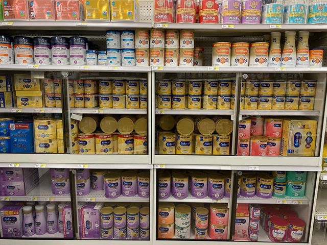 Infant formula similar store foods